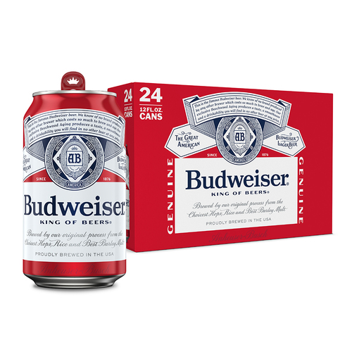 Budweiser • 24pk Suitcase Cans | Spec's Wines, Spirits & Foods