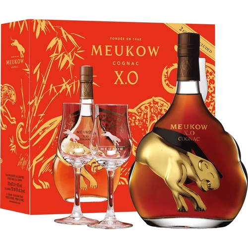 Meukow Cognac • XO Gift Set | Spec's Wines, Spirits & Foods