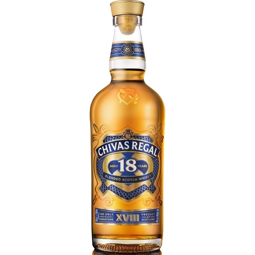 Chivas Regal 18 Year Blended Scotch Whisky, 750ML | Chivas Regal