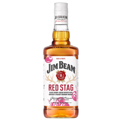 Jim Beam Red Stag Black Cherry Kentucky Straight Bourbon Whiskey