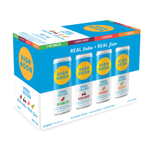 High Noon Vodka Hard Seltzer Mixed 8pk, 2.8L | High Noon | High