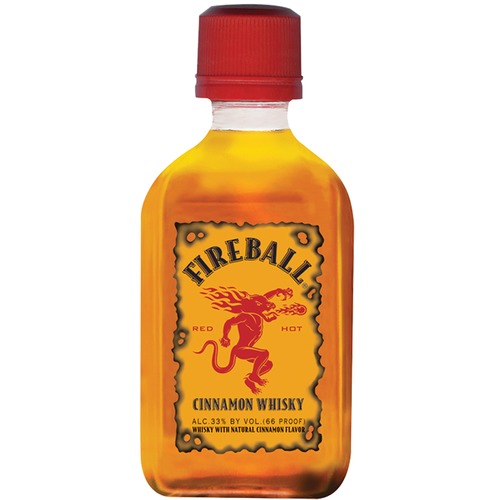 Fireball Cinnamon Whisky, 50ML | Fireball | Fireball Alcohol