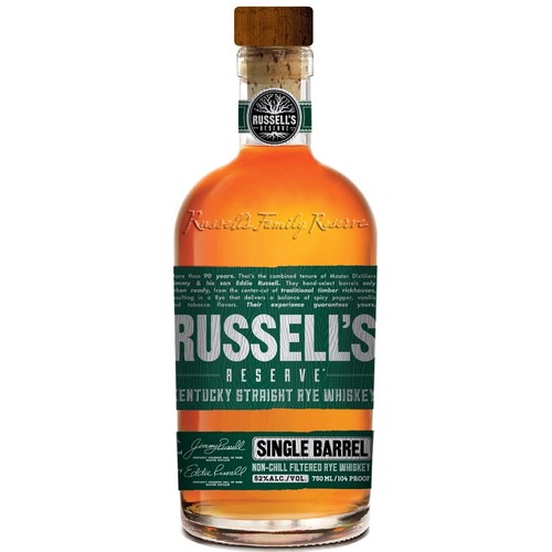 Wild Turkey Russell’s Reserve Single Barrel Kentucky Straight Rye Whiskey