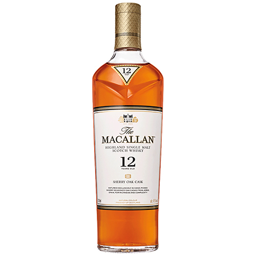 The Macallan 12 Year Old Sherry Oak Casks Single Malt Scotch