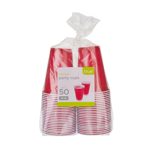 True Red Plastic Party Cups 16 Ounces | Spec's Wines, Spirits & Foods