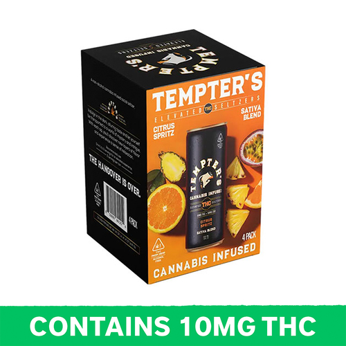 Citrus Sativa Spritz 10mg Delta 9 4pk Can | Spec's Wines, Spirits