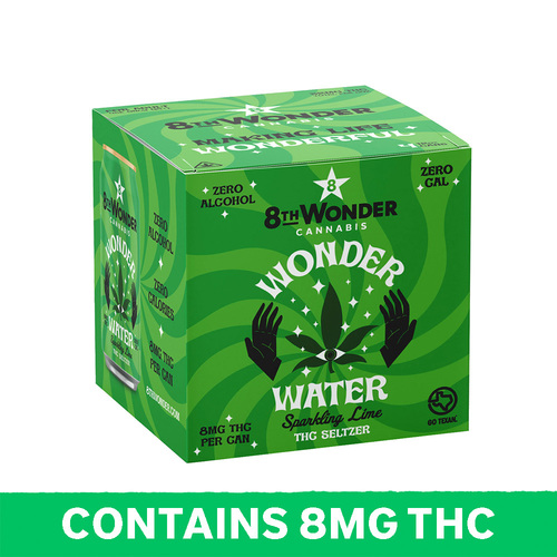 Th Wonder Wonder Water Lime Seltzer 10mg Delta 9 4pk Can | Spec's