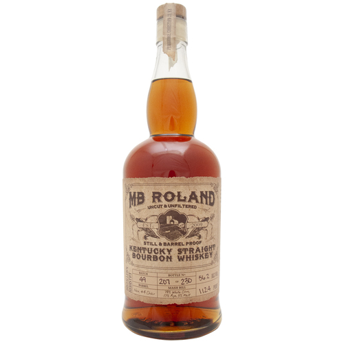 Mb Roland • Straight Bourbon Whiskey